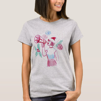 ヴィンテージ クリスマス チアリーダー Tシャツ