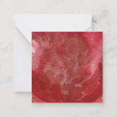 ヴィンテージ クリスマス ツリー おもちゃ くるみ割り人形 ホリデー ノートカード (裏面)