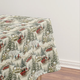 ヴィンテージ クリスマス テーブルクロス