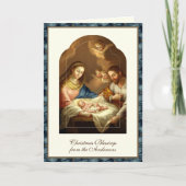 ヴィンテージ クリスマス プレゼント マリア ヨセフ (正面)