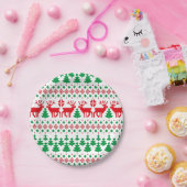 ヴィンテージ クリスマス ペーパープレート (パーティー)