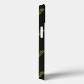 ヴィンテージ クリスマス ホーリーの葉と星のパターン Case-Mate iPhoneケース (裏面 / 右)
