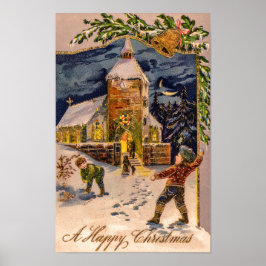 ヴィンテージ クリスマス ポスター