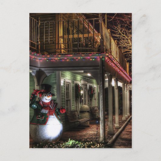 ヴィンテージ クリスマス ポストカード (正面)