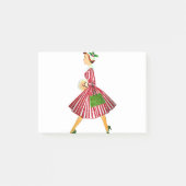 ヴィンテージ・クリスマス・レディ ポストイット (正面)