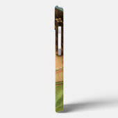 ヴィンテージ クリスマス、ヴィクトリア朝の天使と音楽ハープ Case-Mate iPhoneケース (裏面 / 左)