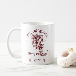 ヴィンテージ クリスマス 冬の鐘 コーヒーマグカップ