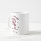 ヴィンテージ クリスマス 冬の鐘 コーヒーマグカップ (正面左)