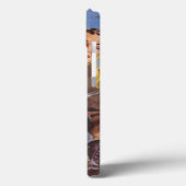 ヴィンテージ クリスマス 幸せな家族のそり遊び Case-Mate iPhoneケース (裏面 / 左)