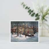 ヴィンテージ クリスマス 雪景色 (スタンド正面)