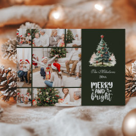 ヴィンテージ クリスマス 7 枚の写真 ファミリーセレブレーション