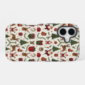 ヴィンテージ クリスマス Apple iPhone 16 カバー (裏面横)