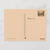 ヴィンテージ – クリスマスT – バードカー ポストカード (裏面)