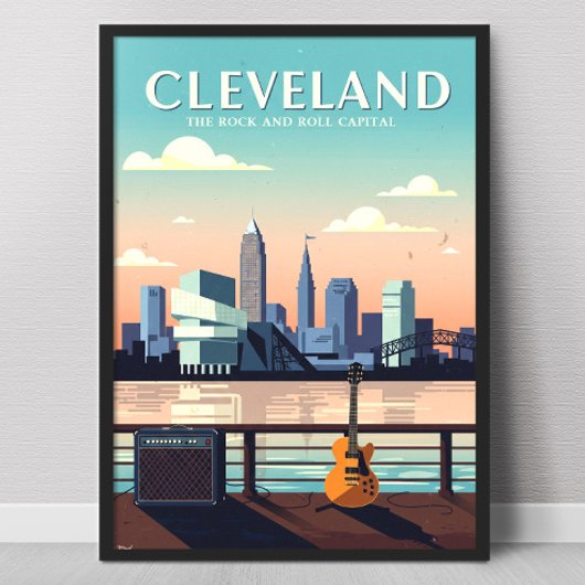 ヴィンテージ クリーブランド オハイオ ポスター