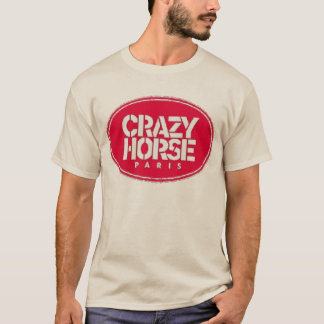 ヴィンテージ クレイジー・ホース パリ キャバレー バッジ クリップアート Tシャツ