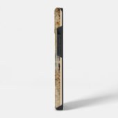 ヴィンテージ グランジ アーティザン ボタニカル モノグラム iPhoneケース (左側面)