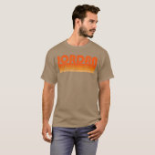 ヴィンテージ・グランジ・スタイルの少年 Tシャツ (正面フル)