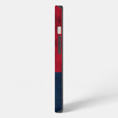 ヴィンテージ・グランジ・テキサス州旗 iPhoneケース (左側面)