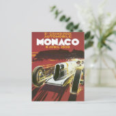 ヴィンテージ グランプリ モナコ ポストカード (スタンド正面)