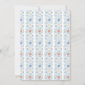 ヴィンテージ グランミレニアム イースター バニー ブランunch 招待状 (裏面)