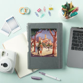 ヴィンテージ グラース サマーアート シール (iPadカバー)