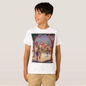 ヴィンテージ グラース サマーアート Tシャツ (正面フル)