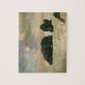 ヴィンテージ、グリズリーベアーズバイアルバート・ビエルシュタット ジグソーパズル (縦)