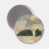 ヴィンテージ、グリズリーベアーズバイアルバート・ビエルシュタット マグネット (正面/裏面)