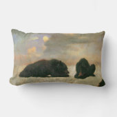 ヴィンテージ、グリズリーベアーズバイアルバート・ビエルシュタット ランバークッション (正面)