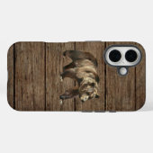 ヴィンテージ グリズリー iPhone 16 ケース Case-Mate iPhoneケース (裏面 (横))