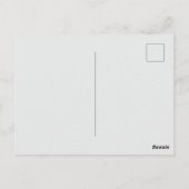 ヴィンテージ グリーティング  フォートワース TX ポストカード (裏面)