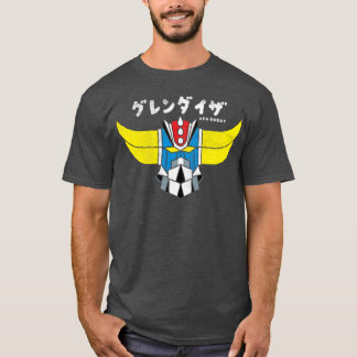 ヴィンテージ グレンザイザー ヘッド ダストレスド レトロ UFO ロボット Tシャツ