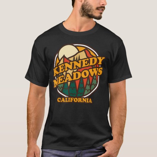 ヴィンテージ ケネディメドウズ カリフォルニア 山 Tシャツ (正面)