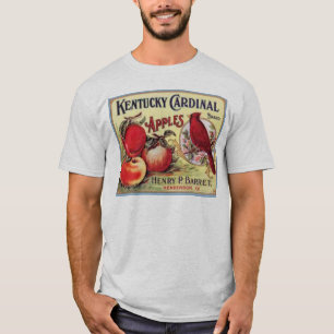 ヴィンテージ·ケンタッキー·(鳥)ショウジョウコウカンチョウ·リンゴ Tシャツ