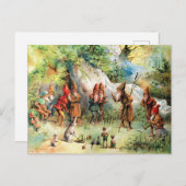 ヴィンテージ・コウノトリの評議会 ポストカード (正面/裏面)