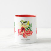 ヴィンテージ コクテール クィーン ヘン バチェロレッテ パーティ マグカップ (中央)