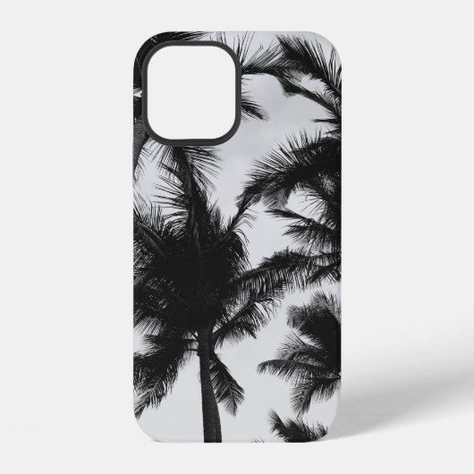 ヴィンテージ ココナッツ ヤシの木 iPhoneケース (裏面)