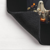 ヴィンテージ コテージコア ハロウィン 幽霊の森 マウスパッド (コーナー)