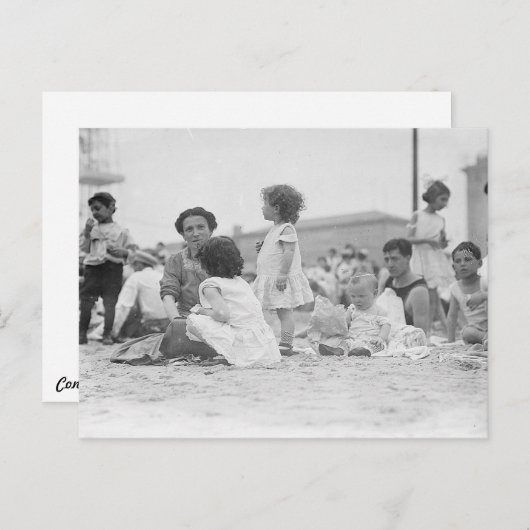 ヴィンテージ コニーアイランド ポストカード (正面/裏面)