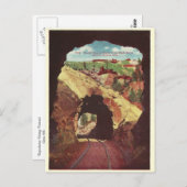 ヴィンテージ コロラド州 トレイン トンネル ポストカード (正面/裏面)