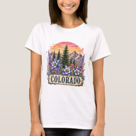 ヴィンテージ コロラド マウンテン PNG グラフィック デザイン Tシャツ