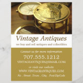 ヴィンテージ·コンパス、アンティーク·ディーラー、店舗 チラシ (正面)