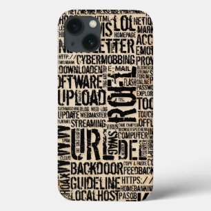ヴィンテージ コンピューター辞書 iPhone 13ケース