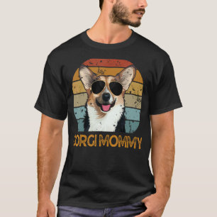 ヴィンテージ コーギー ママ  かわいい 犬 ペット オーナー 母の日ギフト Tシャツ