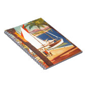 ヴィンテージ コート・ダジュール フランス旅行 ノートブック (右側)