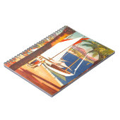 ヴィンテージ コート・ダジュール フランス旅行 ノートブック (左側)