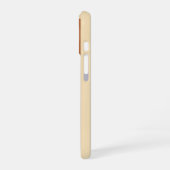ヴィンテージ コーヒーフィルター (ドリッパー) iPhone 16ケース (左側面)