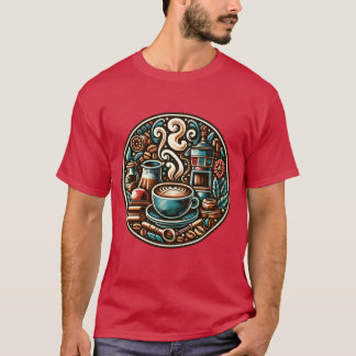 ヴィンテージ コーヒープレート Tシャツ