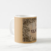 ヴィンテージ コーヒーマグカップ (正面左)