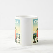 ヴィンテージ コーヒーマグカップ (中央)